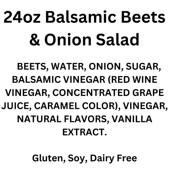 Paisley Farm Balsamic Beets & Onion Salad, 24oz  - 076762240473