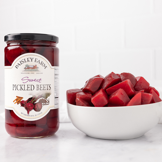 Paisley Farm Sweet Pickled Beets, 24oz - 076762240138